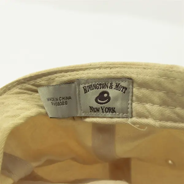 Lot of 2 Adjustable Baseball Caps Tropical Arizona & Beige W/Palm Tree