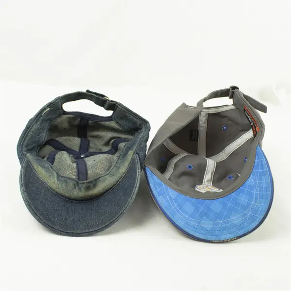 Lot of 2 Adjustable Baseball Caps Grey Pacific Dunes & Denim