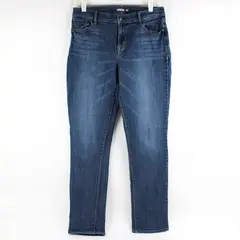 Old Navy Women's 8 Medium Wash Curvy Straight Leg Denim Jeans