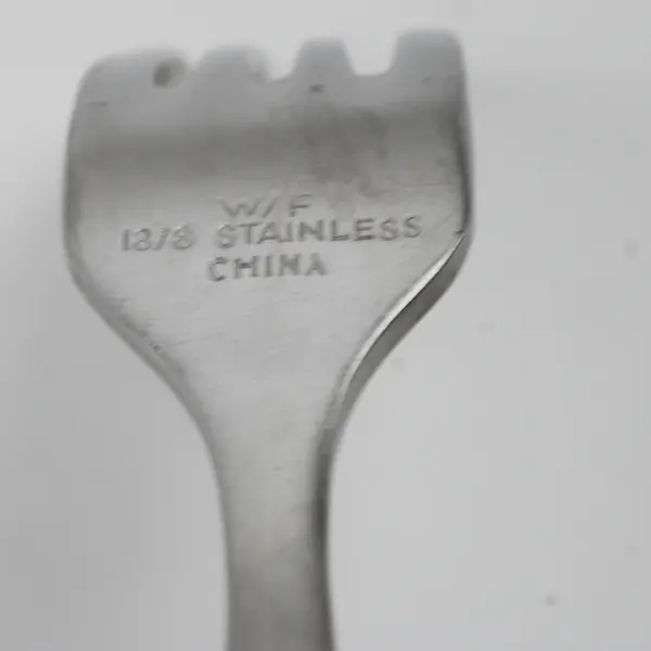 Washington Forge Athens Pattern 18/8 Stainless Dinner Fork Very Rare HTF 8"