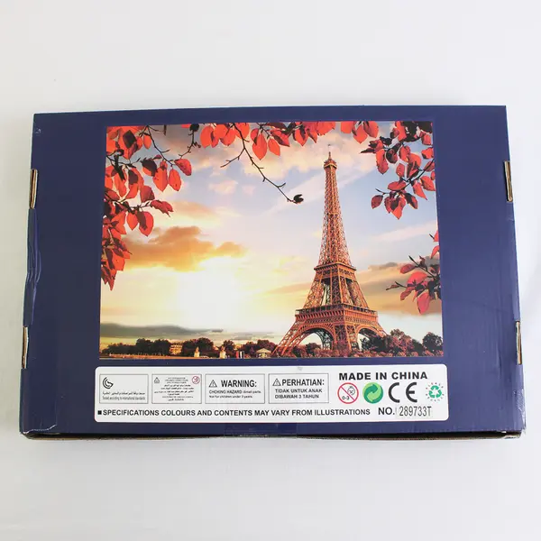 Eiffel Tower 1,000 Piece Jigsaw Puzzle 70 cm x 50 cm, Complete