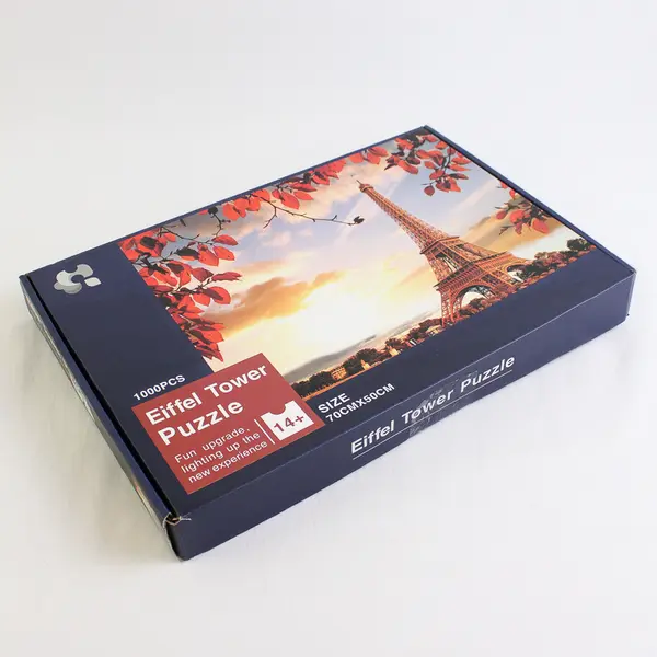 Eiffel Tower 1,000 Piece Jigsaw Puzzle 70 cm x 50 cm, Complete