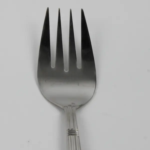 Lot of 2 Wallace Silver Centennial Pattern 18/10 SS Large Cold Meat Fork 9" Rare