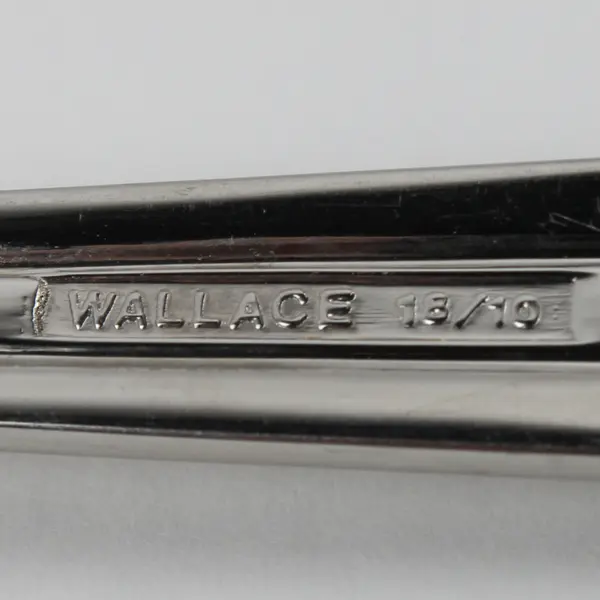 Lot of 2 Wallace Silver Centennial Pattern 18/10 SS Large Cold Meat Fork 9" Rare