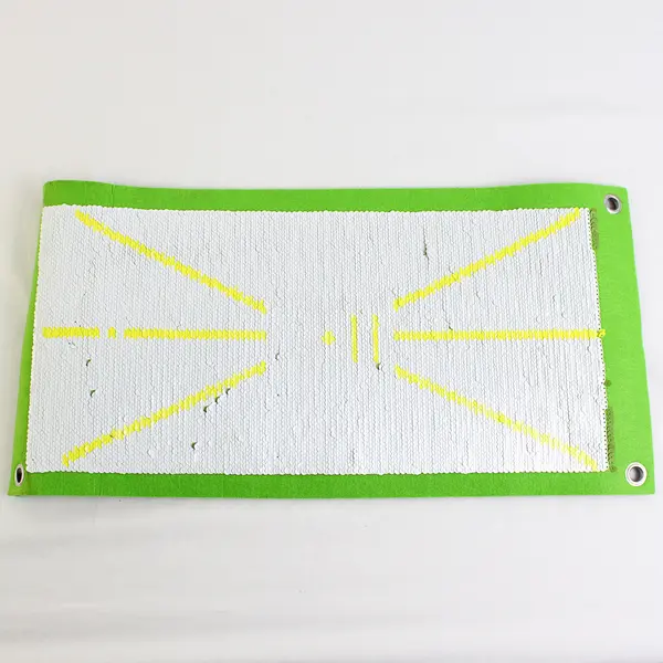 Golf Training Mat for Swing Detection, with Accessories, in box