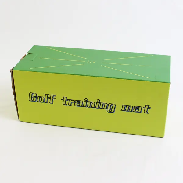 Golf Training Mat for Swing Detection, with Accessories, in box