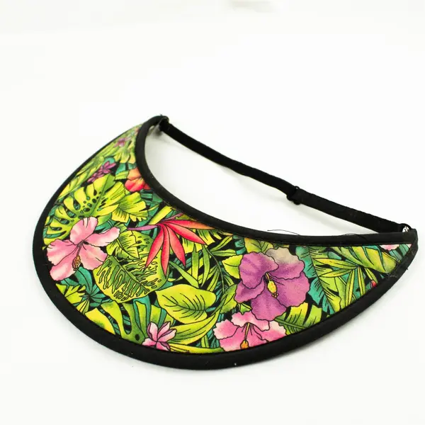 Lot of 2 Hats Men's Brown Mountain Hardwear Adjustable & Sun Visor Tropical