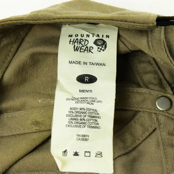 Lot of 2 Hats Men's Brown Mountain Hardwear Adjustable & Sun Visor Tropical