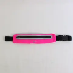 Nike Slim Running Waist Pack Adult Unisex Active Pink/Black/Silver