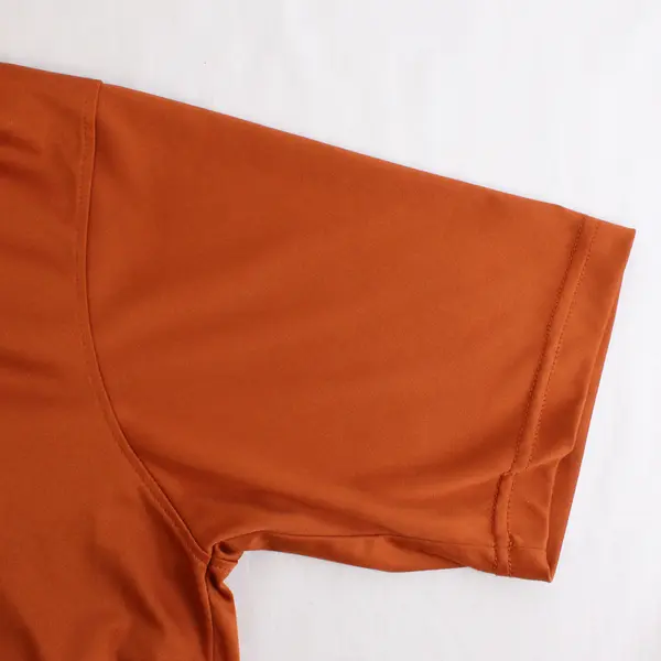 Russel Men's L Burnt Orange Texas Longhorns Polo Shirt Embroidered UT Logo