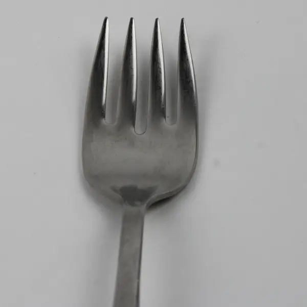 Lot of 4 Wallace Silver Circe Pattern Stainless Salad Forks 6" Long Good