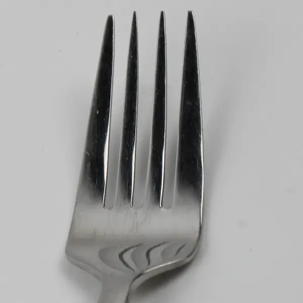 Lot of 4 Wallace Silver Column Pattern 18/10 SS Salad Forks 7.25" Rare HTF Piece