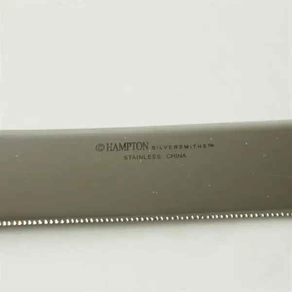 Set of 2 Hampton Silversmiths Nobility Stainless Wedding Cake Knives