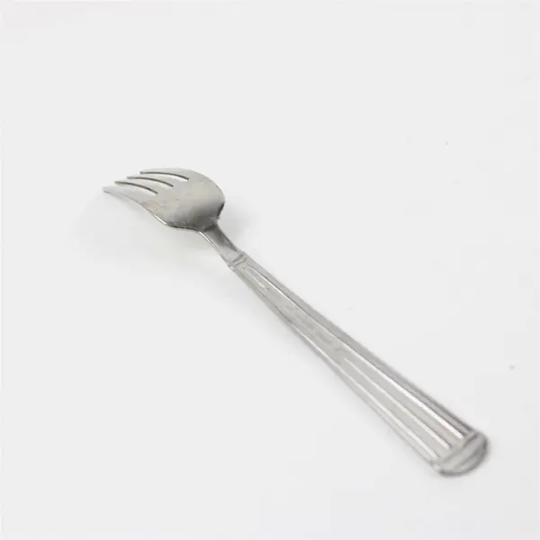 Lot of 3 Wallace Silver Column Pattern 18/10 SS Salad Forks 7.25" Rare HTF Piece