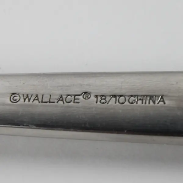 Lot of 3 Wallace Silver Coin Edge Pattern 18/10 SS Serving Utensils Rare HTF 