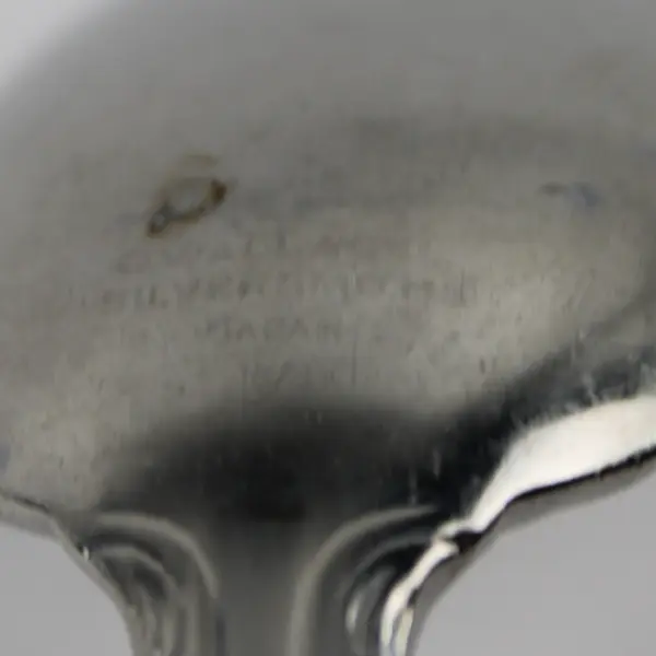 Lot of 4 Wallace Silver Charlottesville Pattern 18/8 SS Teaspoons 6.25" Good