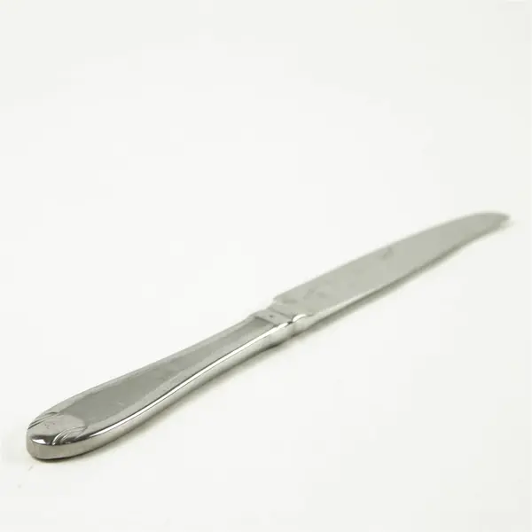 Set of 4 Oneida Satin Garnet Stainless "New French" Solid Knives