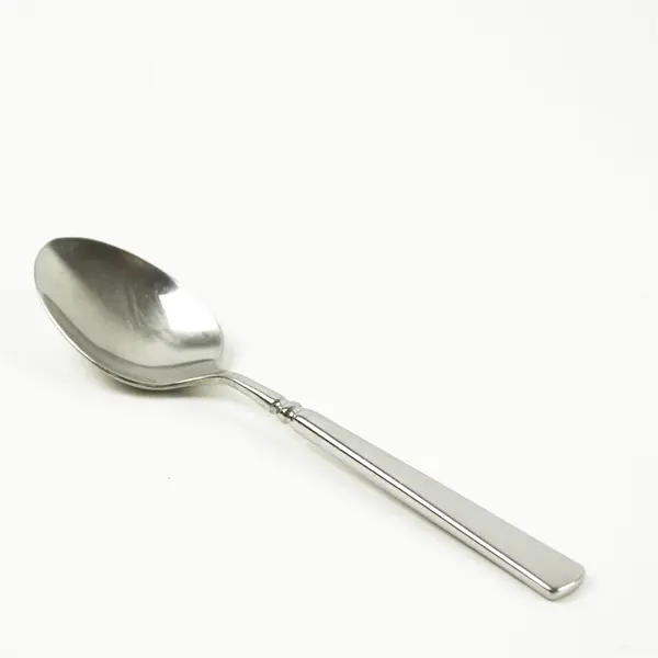 Set of 5 Oneida Easton Glossy Stainless Place/Oval Soup Spoons