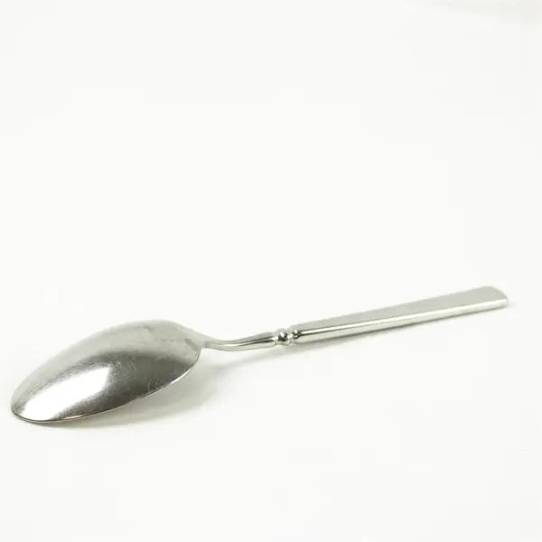 Set of 5 Oneida Easton Glossy Stainless Place/Oval Soup Spoons