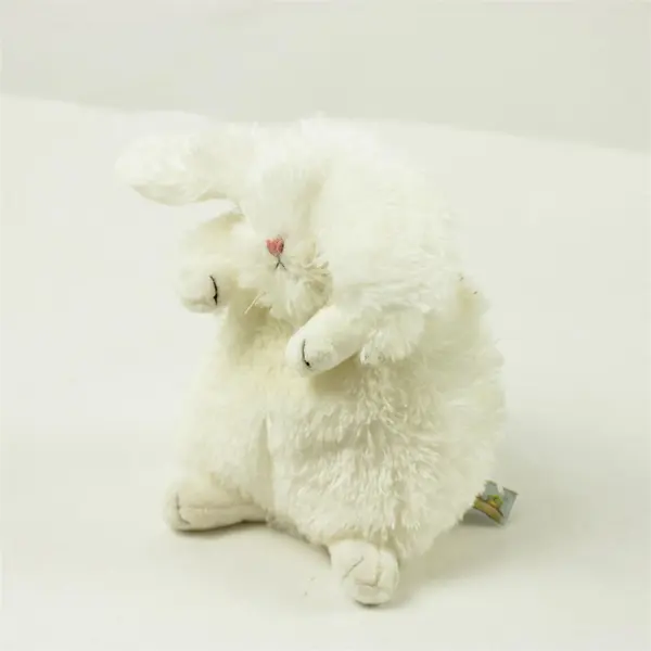 By the Bay White Rabbit 6in Plush Bunny Stuffed Animal Easter