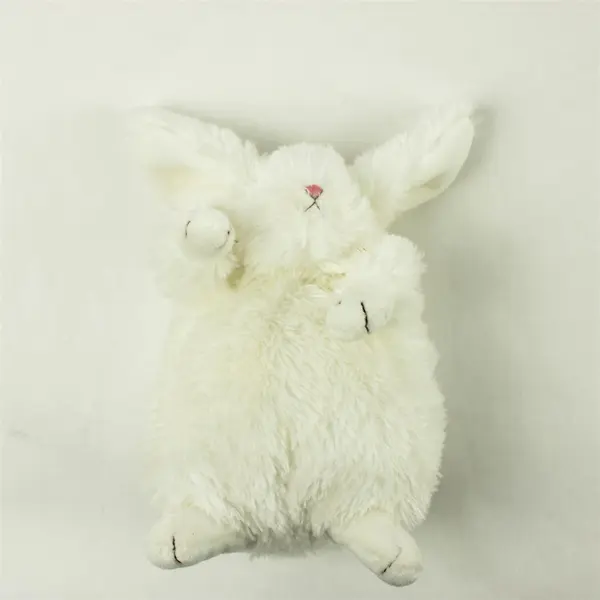By the Bay White Rabbit 6in Plush Bunny Stuffed Animal Easter