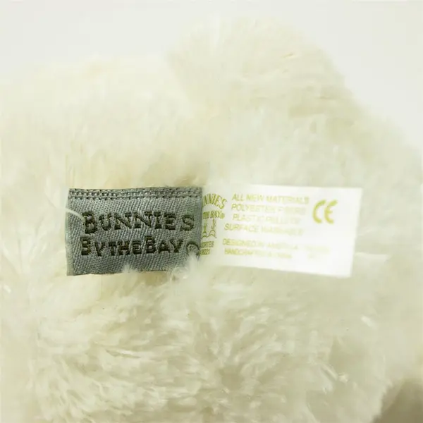 By the Bay White Rabbit 6in Plush Bunny Stuffed Animal Easter