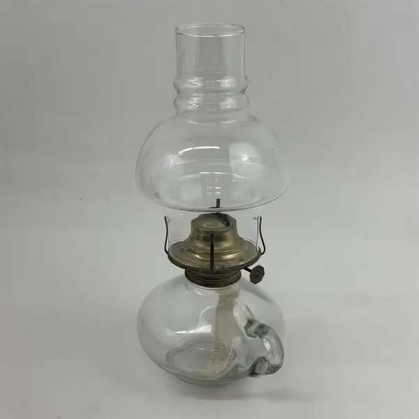 Vintage Kaadan Ltd Oil Lamp Clear Glass  