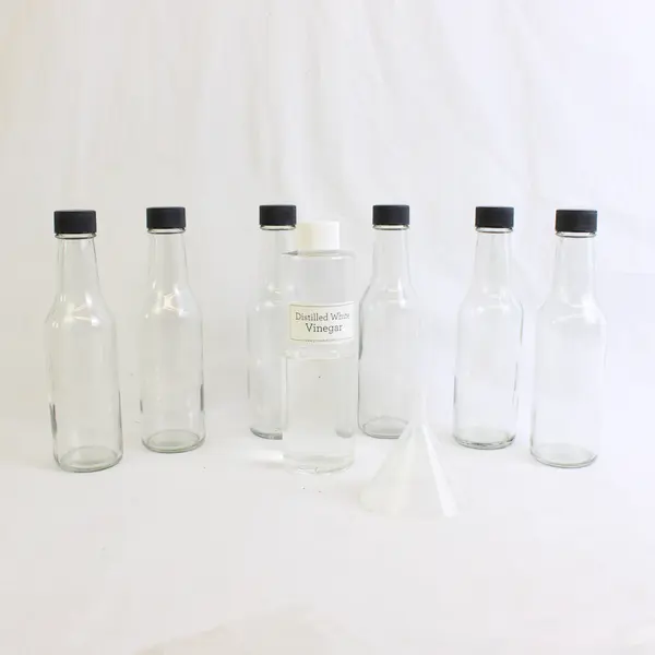 Grow And Make Crafting Kits Deluxe Hot Sauce Culinary Making Kit (6 Bottles)