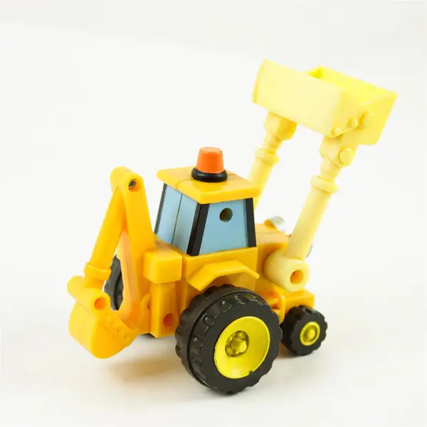 Lot of 3 Toddler Toy Vehicles Fire Truck, School Bus & Loader