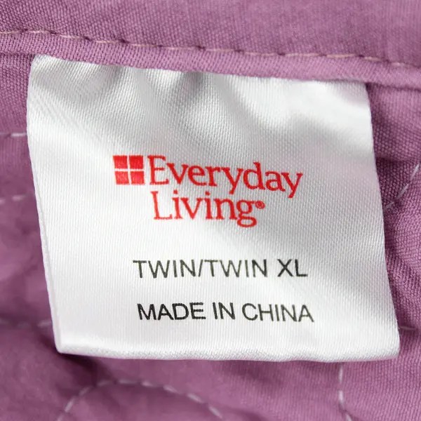 Everyday Living Purple Floral Quilt Bedspread Blanket Twin/Twin XL  61" x 91"