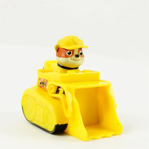 Lot of 3 Toddler Toy Cars Rubble Police Car & Race Car Preschool Play