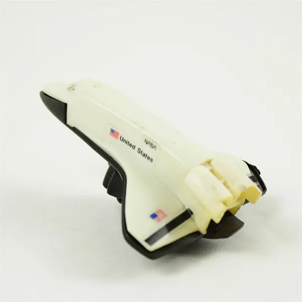 Lot of 3 Toy Vehicles Fire Truck, Space Shuttle & Red Van