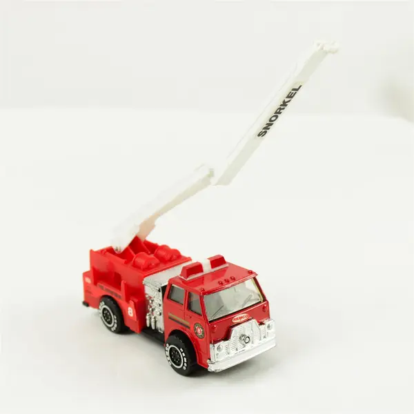 Lot of 3 Toy Vehicles Fire Truck, Space Shuttle & Red Van