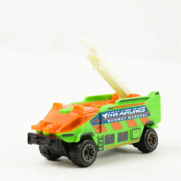 Lot of 3 Toy Vehicles Farm Truck ATV Runway Marshal Figure