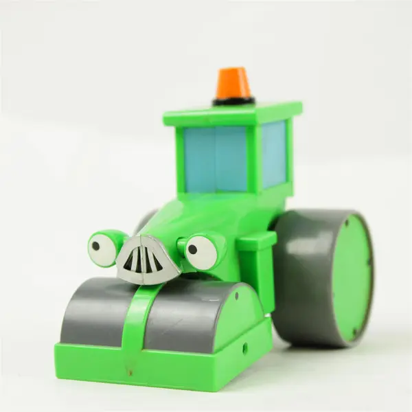 Lot of 3 Toy Tractors 2 John Deere & 1 Green Collectible