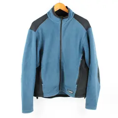 REI Men's M Teal & Black Polartec Long Sleeve Full Zip Jacket