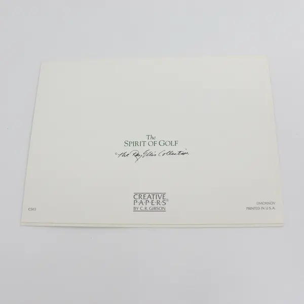 Ray Ellis Legendary Tree, Winged Foot Mamaroneck NY Spirit Of Golf Greeting Card