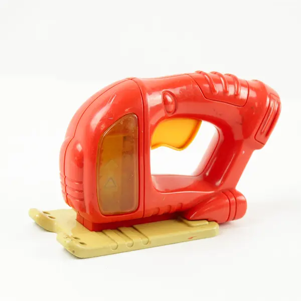 Vintage Little Tikes Jigsaw Toy Power Tool Dollhouse Size Pretend Play