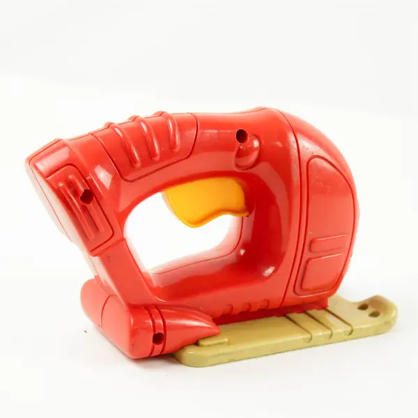 Vintage Little Tikes Jigsaw Toy Power Tool Dollhouse Size Pretend Play