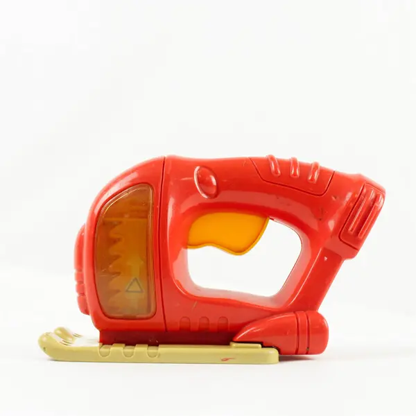 Vintage Little Tikes Jigsaw Toy Power Tool Dollhouse Size Pretend Play