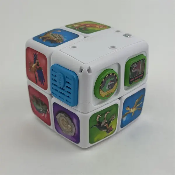 VTech Twist Adventures Dino Discoveries Interactive Cube Toy Learning Kids 3+