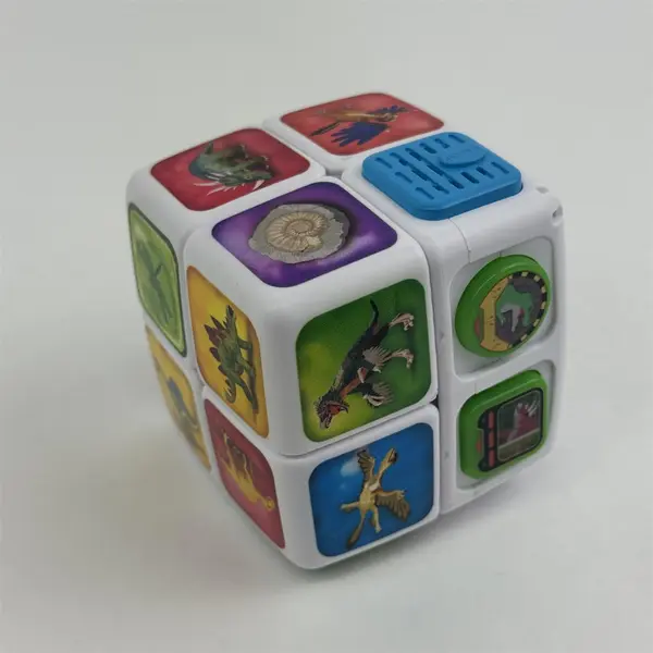 VTech Twist Adventures Dino Discoveries Interactive Cube Toy Learning Kids 3+