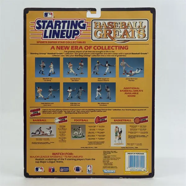 1990 Kenner Starting Lineup Baseball Greats Reggie Jackson and Don Drysdale NIP