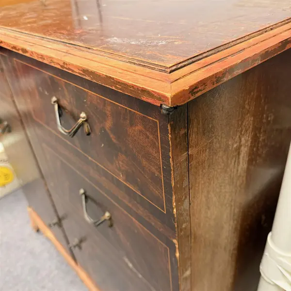 Vintage RCA Victor Victrola Empty Wood Radio Cabinet  - Local Pickup Only