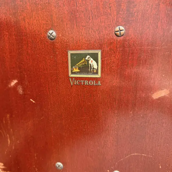 Vintage RCA Victor Victrola Empty Wood Radio Cabinet  - Local Pickup Only