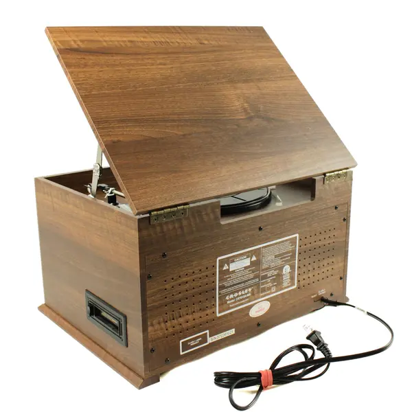 Crosley CR7015A-WA Vintage 6-in-1 Phonograph Turntable Radio Tested