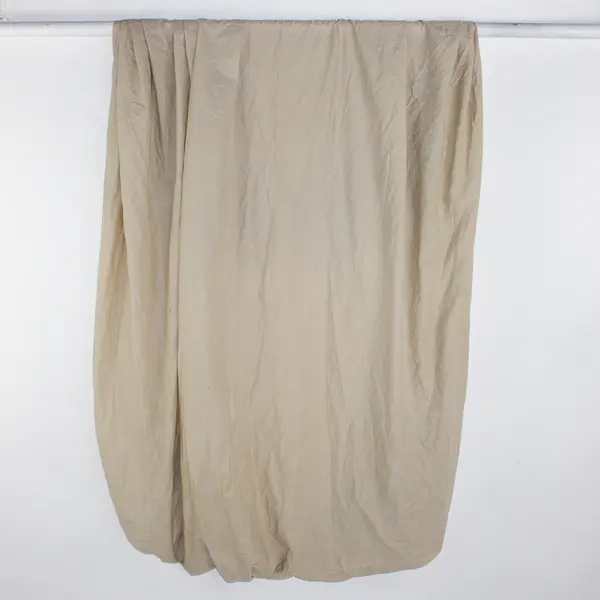 Walmart Solid Beige Color Queen Fitted Bed Sheet (60" x 80") Cotton/Polyester