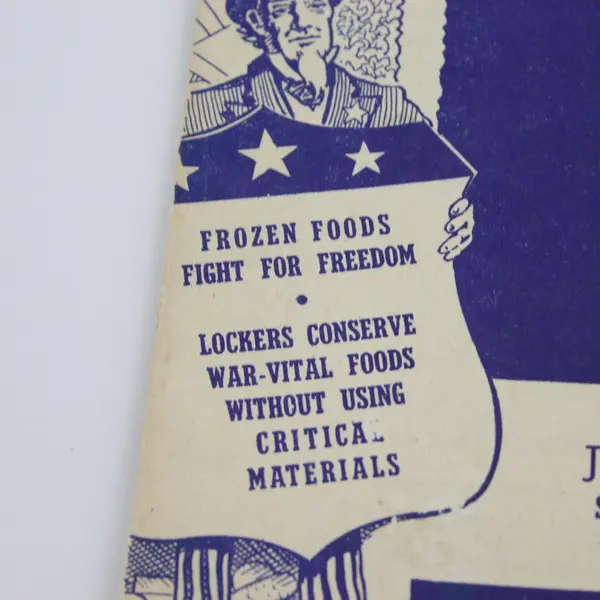 1944 Locker Logic Booklet Jewel Ice Cream Co St Helens Newberg Molalla Oregon