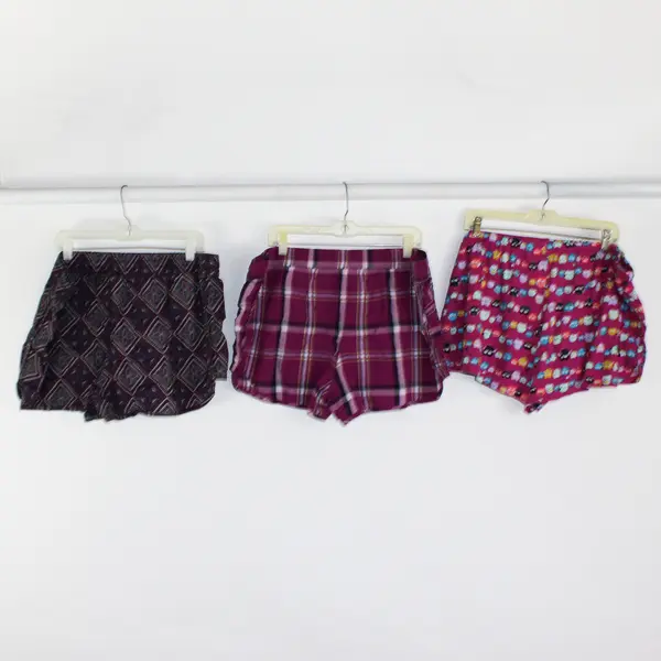 Lot of 3 Secret Treasures Women's 2X Multicolor and Patterned Sleep Shorts