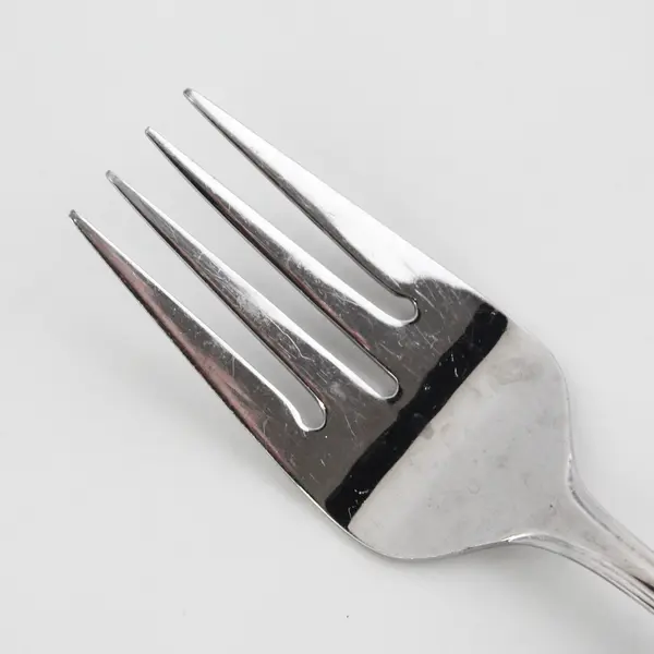 Set of 3 Oneida Bordeaux Stainless Medium Solid Cold Meat Serving Forks